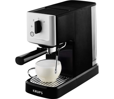 Krups Espressomachine Calvi zwart RVS XP3440