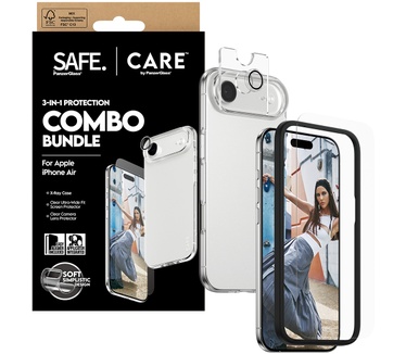 PanzerGlass SAFE. | CARE by PanzerGlass® 3-in-1 Fashionable Combo Bundle iPhone Air
