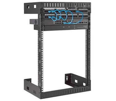 Startech.com 15U wandmonteerbaar server rack open frame serverkast 30 cm diep