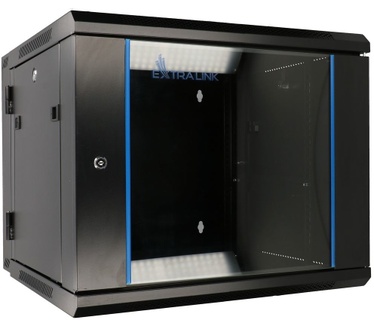 Bouncepad 9U 600X600 AZH WALL-MOUNTED RACKMOUNT CABINET SWING TYPE BLACK