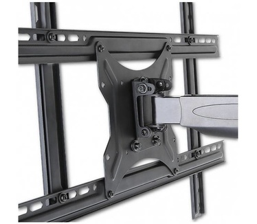 Techly 40-65 Ultra Slim Full Motion LCD TV Wall Mount Bracket Black" ICA-PLB 171L