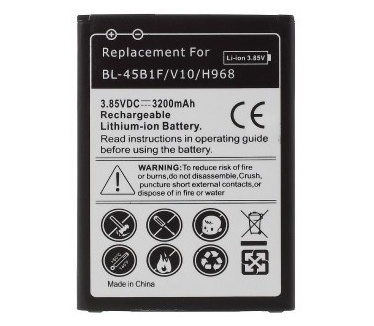 qMust LG V10 batterij - vervangt originele accu - 3200mAh
