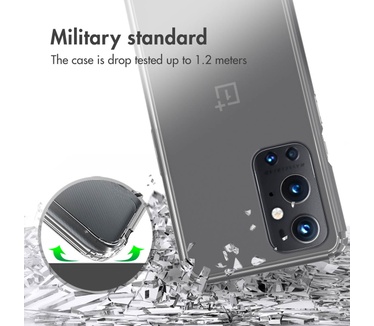 Accezz Xtreme Impact Backcover OnePlus 9 Pro - Transparant