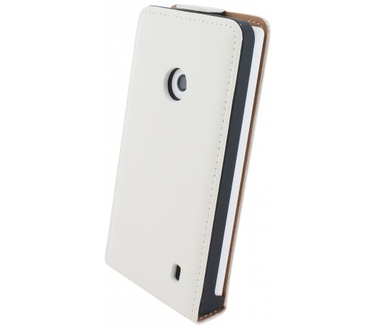 Mobiparts Mobiparts Premium Flip Case Nokia Lumia 520 White