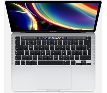 Apple MacBook Pro 2020 13,3" met Touch Bar, i5 1,4GHz, 8GB intern, 256GB (Qwerty) Zilver