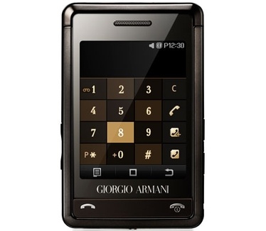 Samsung P520 Armani  Zwart