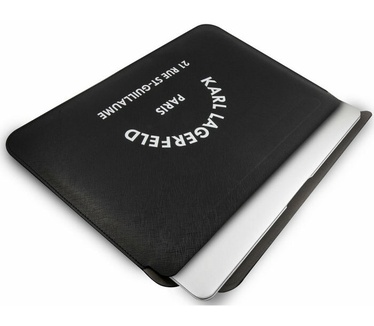 Karl Lagerfeld Laptoptas voor o.a. Apple MacBook (13/14") - Zwart Zwart