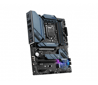MSI MAG Z590 TORPEDO. Processorfabrikant: Intel, Processor socket: LGA 1200, Compatibele processors: Intel® Celeron®, Intel® Core™ i3, Intel Core i5, Intel Core i7, Intel Core i9, Intel® Pentium® G. Ondersteunde geheugen types: DDR4-SDRAM, Geheugen slots