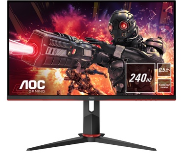 AOC 24G2ZE/BK Zwart