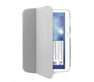 Puro Slim Case Zeta with Magnet Stand Up Samsung Galaxy Tab 3 10.1 Grijs