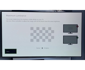 Xbox hdr kalibratie