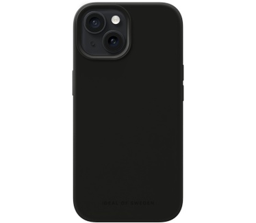 iDeal of Sweden Silicone Black (iPhone 15) Zwart