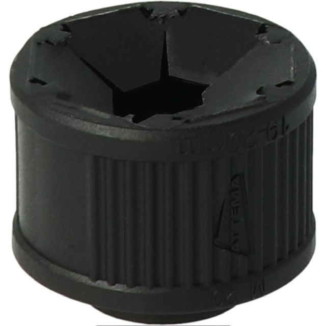 Attema KBI Kabel-/buisinvoer Ø 19 mm zwart
