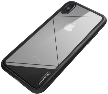 Nillkin Hard Tempered Case voor iPhone X (5.8") - Zwart  Zwart