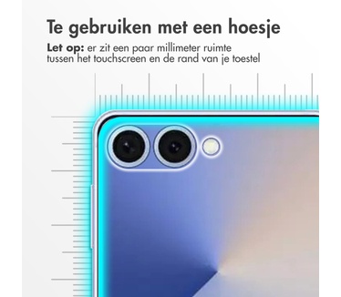 Accezz 2 pack glass screenprotector