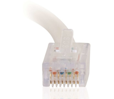 CablesToGo Cat5E Assembled UTP Patch Cable White 1m