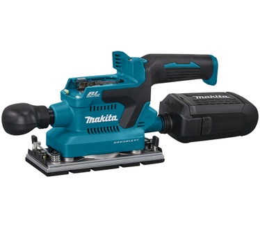 Makita DBO381ZU 18V Li-ion Accu Vlakschuurmachine Body Met AWS Zender - 93x230mm - Koolborstelloos