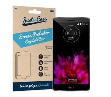 Just in Case Screen Protector LG G Flex 2 - 3 stuks - Crystal Clear