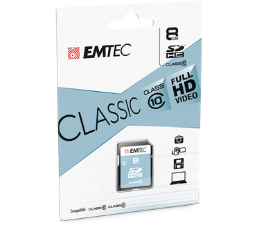 Emtec SD Class 10 Classic 8GB