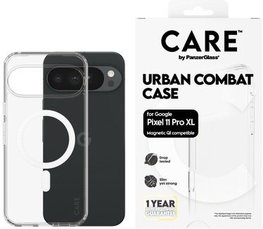 PanzerGlass CARE™ by PanzerGlass® Urban Combat Case Transparent w. White Qi Google Pixel 11 Pro XL