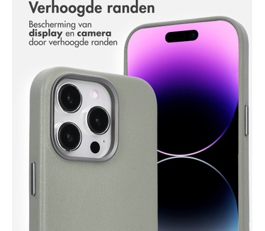 Accezz MagSafe Leather Backcover