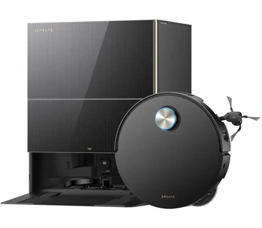 Dreame X60 Pro Ultra Complete, robotstofzuiger en -dweil, Dual UltraExtend-arm en 2 AI-camera's, passeert 10 cm obstakels, 42 000Pa, automatisch legen, zelfreinigende dweil op 100 °C en 100% klitvrij