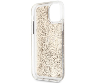 Karl Lagerfeld Liquid Glitter Case Apple iPhone 11 (6.1") - Goud  Goud