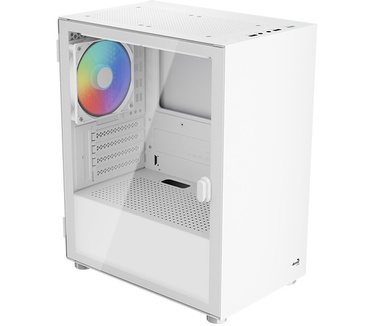 Aerocool CS-111, 3x 120mm FRGB fan, Wit