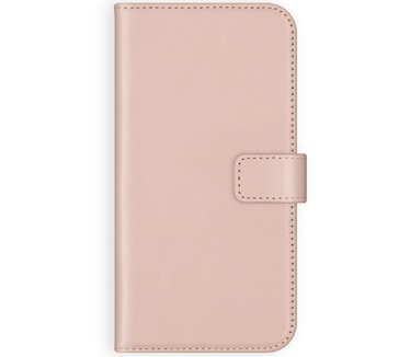 Selencia Echt Lederen Bookcase Samsung Galaxy A42 - Roze