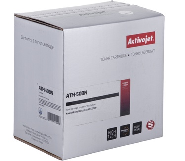 Activejet ATM-50BN Konica Minolta printer tonercartridge, vervanging Konica Minolta TNP50K; Supreme; 6000 pagina's; zwart
