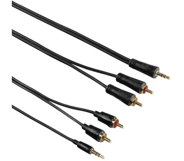 Hama 1.5m, 3.5mm/2xRCA