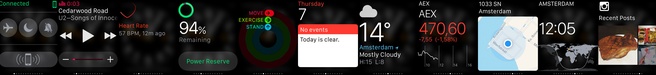 Apple Watch Glances