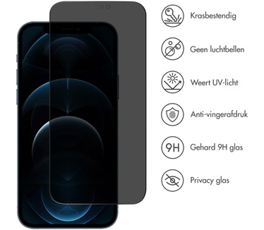Accezz Gehard glas Privacy Screenprotector