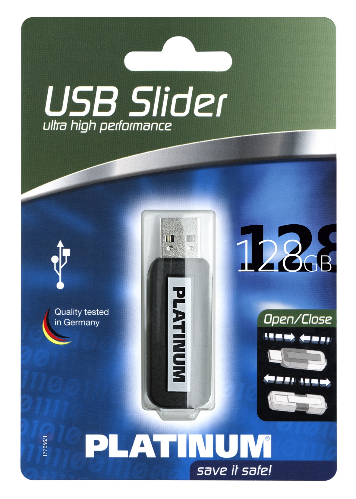 Bestmedia Slider USB 2.0 128GB Zwart Kenmerken Tweakers