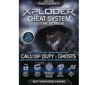 Xploder Call Of Duty Ghost Edition, PlayStation 3