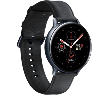 Samsung Galaxy Watch Active2 RVS (44mm) Zwart (Zwart)
