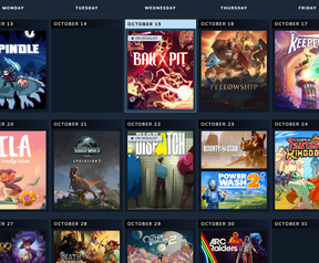 Steam Personalized Calendar