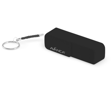 Avanca Powerbar 2000 Sleutelhanger - Zwart