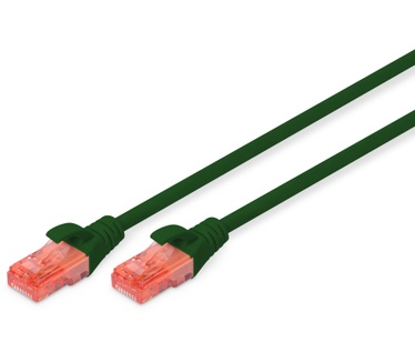 Digitus CAT6 U/UTP 3m Groen, Rood