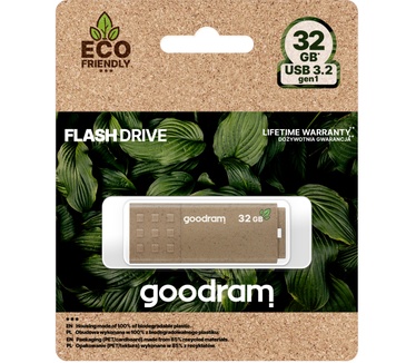 Goodram UME3 Eco Friendly 32GB Bruin