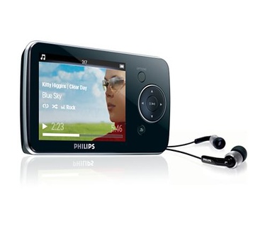 Philips SA1OPS16K/02 GoGear Opus 16GB MP3-speler zwart 16GB Zwart