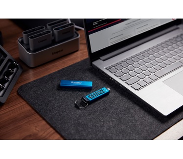 Kingston IronKey Keypad 200C 256GB Blauw