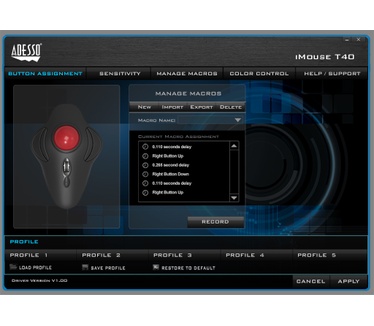Adesso iMouse T40
