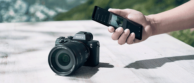 Sony Xperia 1 Professional Edition camera link