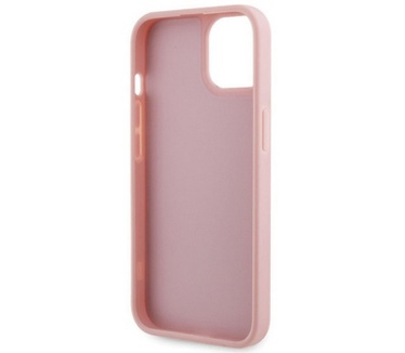 Guess Rhinestones Back Case - Apple iPhone 14 Plus (6.7") - Roze Roze