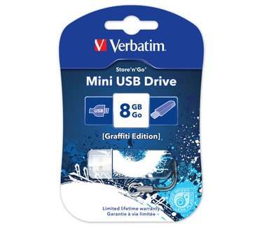 Verbatim 8GB, USB 2.0