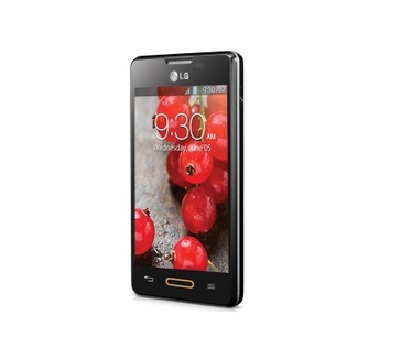 LG Optimus LG E440 Optimus L4 II Black Wit, Zwart