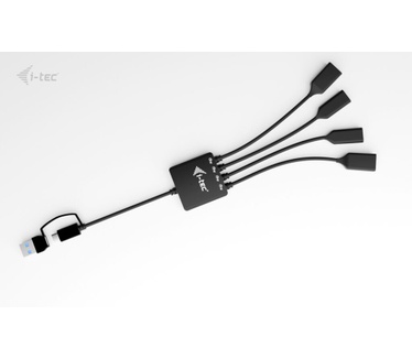 i-tec USB-C/USB-A Cable HUB 4 port (2x USB-C, 2x USB-A)