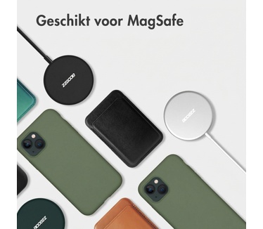 Accezz Liquid Silicone Backcover met MagSafe Samsung Galaxy S26 Plus - Cooper Green