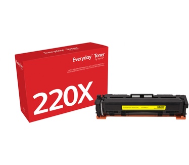 Xerox Everyday™ Geel Toner van Xerox is compatibel met HP 220X (W2202X), Hoge capaciteit